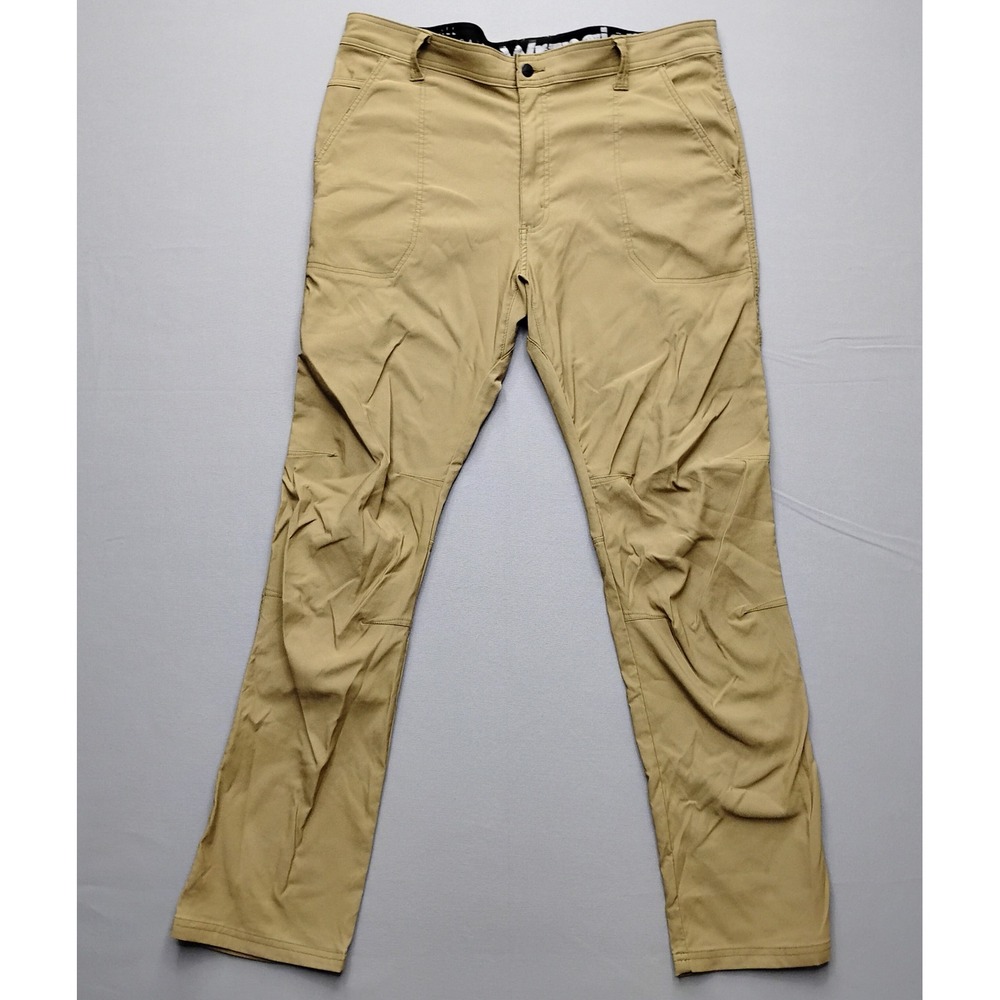 Wrangler All Terrain Gear ATG Mens 40x32 Khaki Tan Outdoor Pants NS263EM